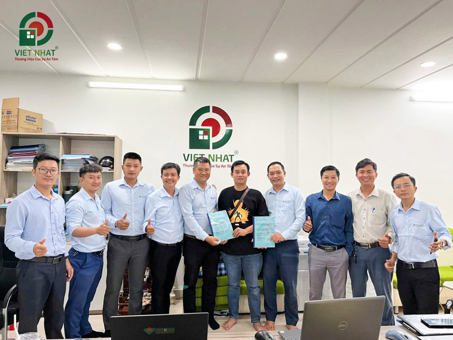 Ký kết hợp đồng sửa nhà trọn gói