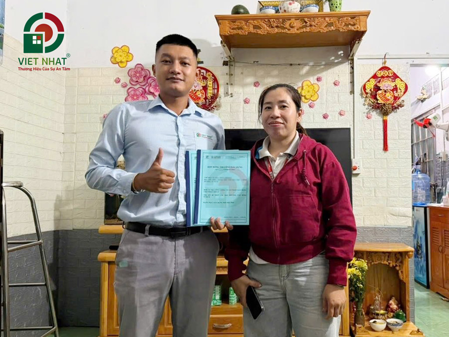 Ký Hợp Đồng Xây Nhà Trọn Gói 2 Tầng – Khởi Đầu Một Tổ Ấm Mới 