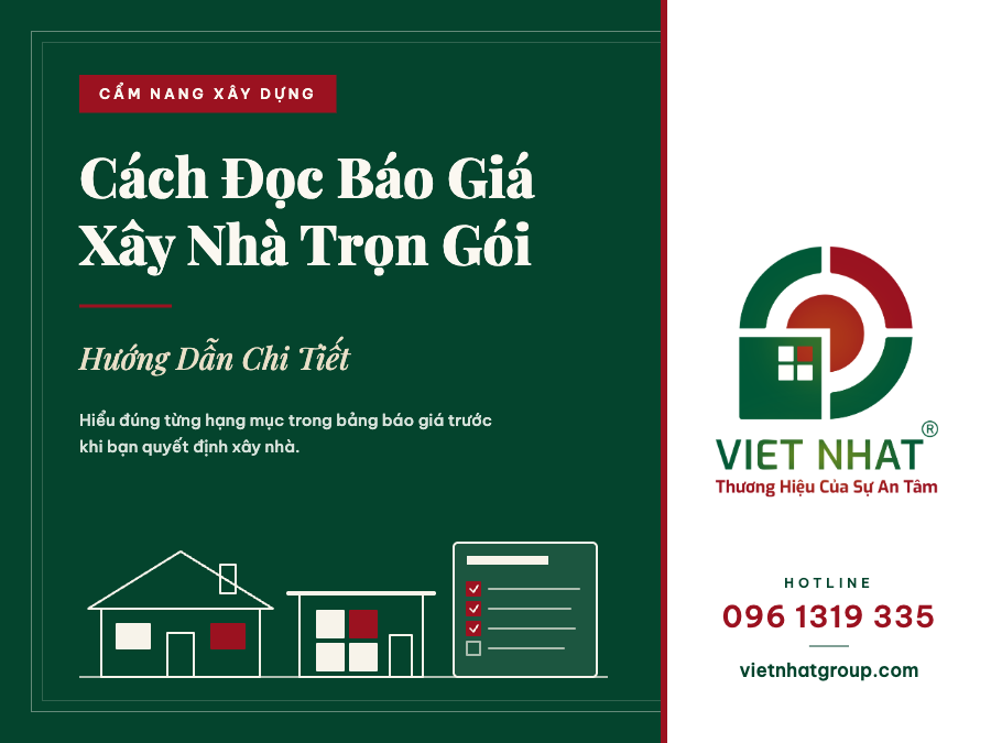 Cách Đọc Báo Giá Xây Nhà Trọn Gói – Hướng Dẫn Chi Tiết 