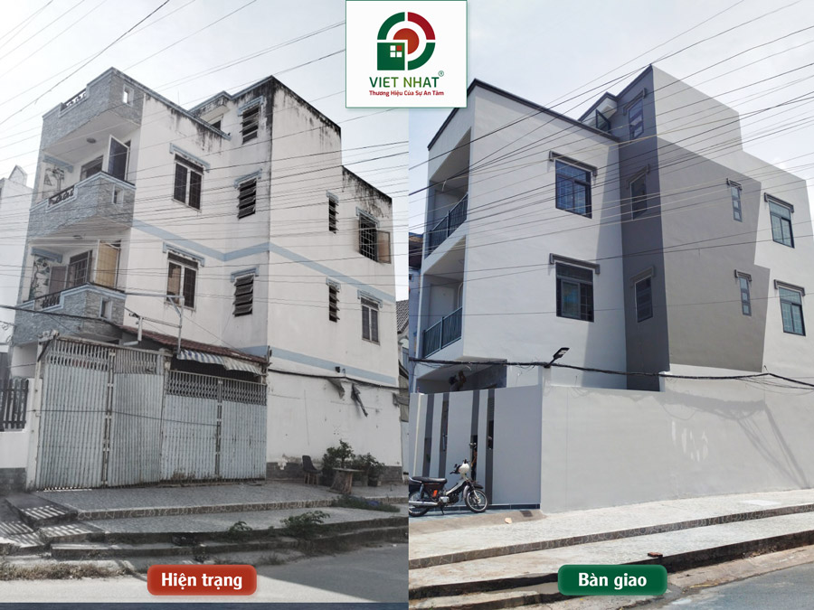 Sửa Nhà Anh Nguyên – Sửa Nhà Trọn Gói 3 Tầng Sân Thượng 