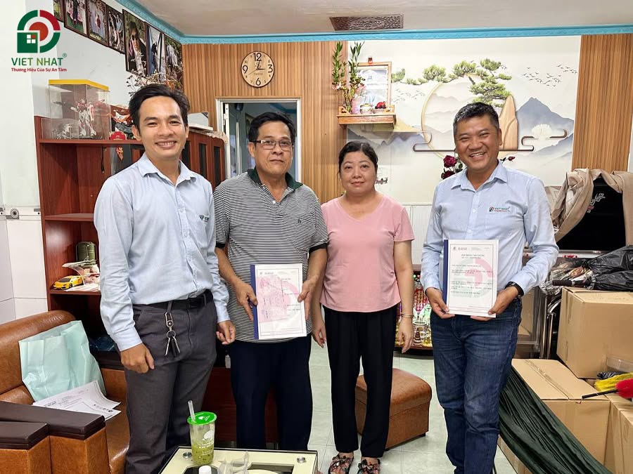 Việt Nhật Group ký hợp đồng xây nhà Anh Thi trọn gói